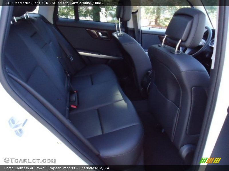 Arctic White / Black 2012 Mercedes-Benz GLK 350 4Matic