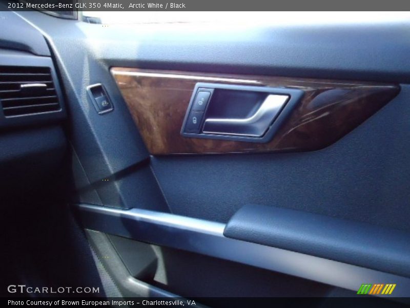 Arctic White / Black 2012 Mercedes-Benz GLK 350 4Matic