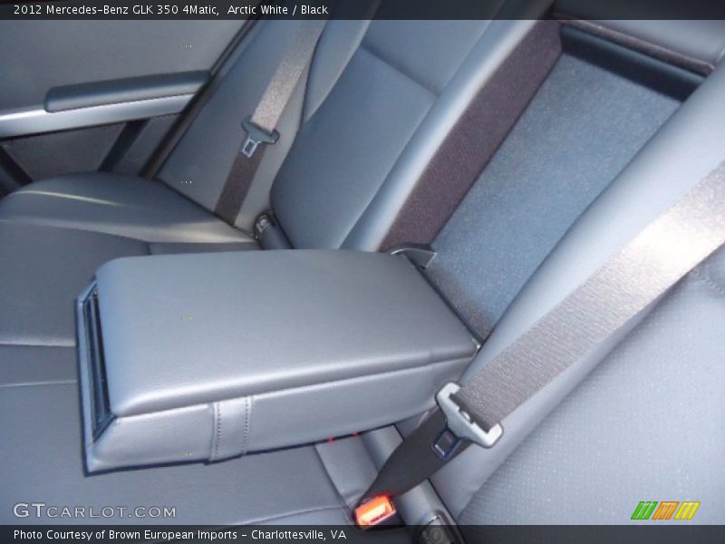 Arctic White / Black 2012 Mercedes-Benz GLK 350 4Matic