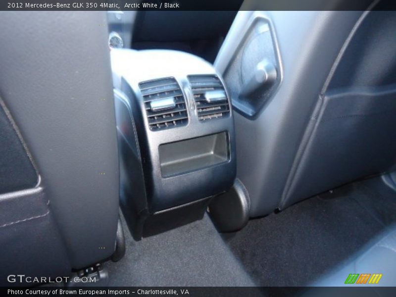 Arctic White / Black 2012 Mercedes-Benz GLK 350 4Matic