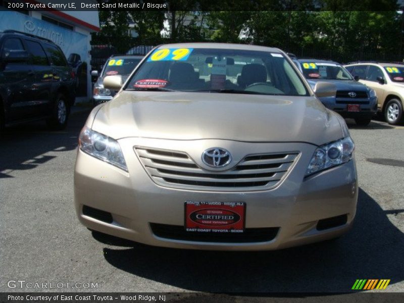Desert Sand Metallic / Bisque 2009 Toyota Camry LE