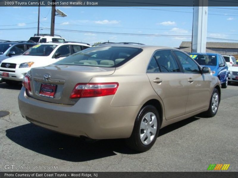 Desert Sand Metallic / Bisque 2009 Toyota Camry LE