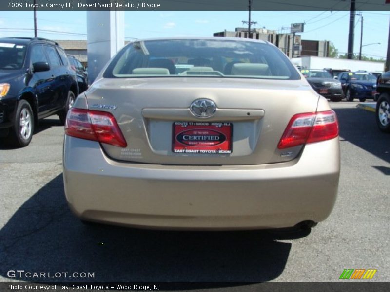 Desert Sand Metallic / Bisque 2009 Toyota Camry LE