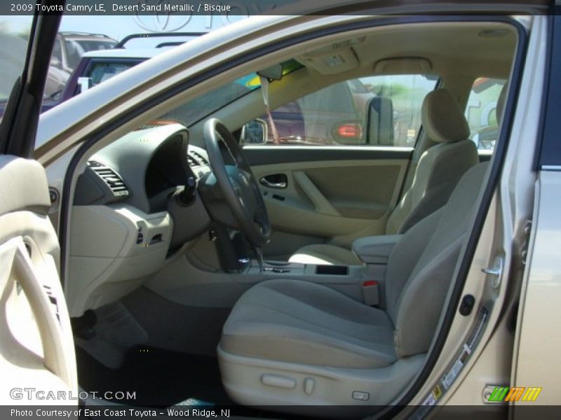 Desert Sand Metallic / Bisque 2009 Toyota Camry LE
