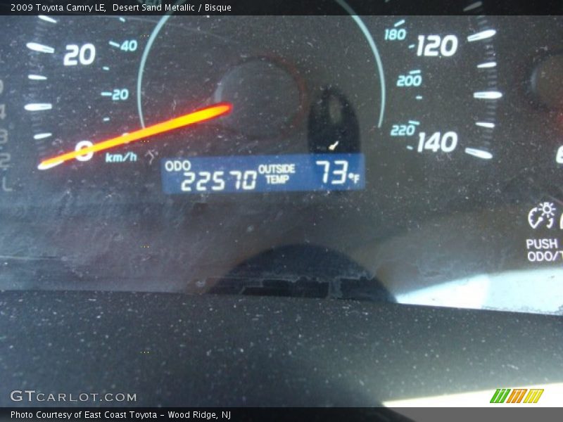 Desert Sand Metallic / Bisque 2009 Toyota Camry LE