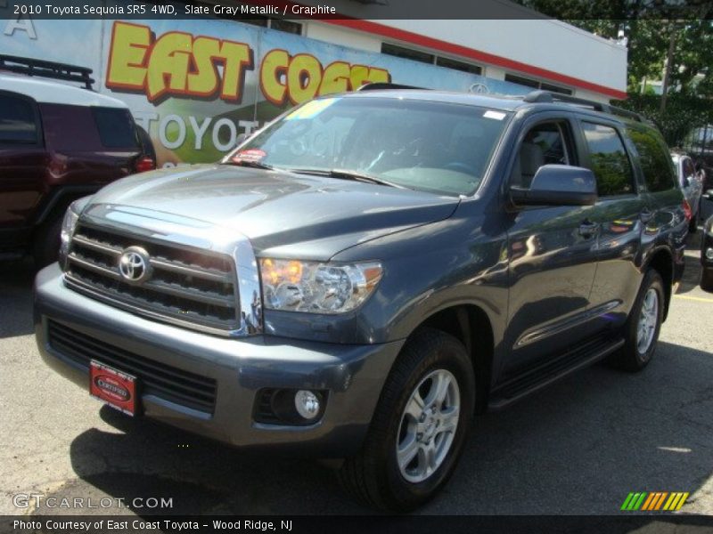 Slate Gray Metallic / Graphite 2010 Toyota Sequoia SR5 4WD