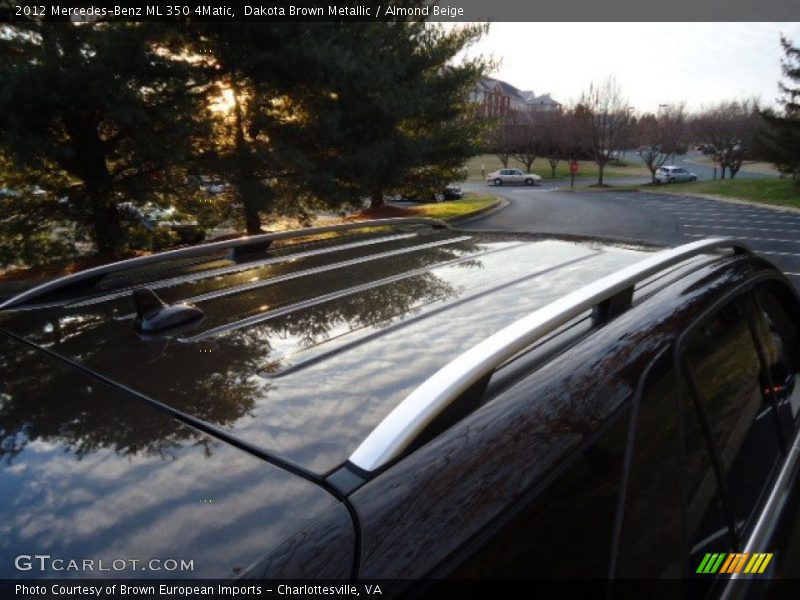 Dakota Brown Metallic / Almond Beige 2012 Mercedes-Benz ML 350 4Matic