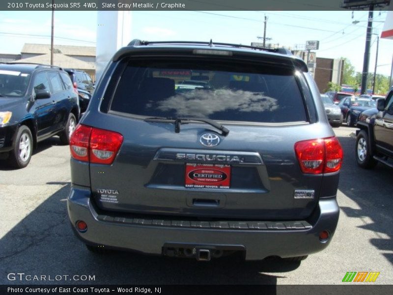Slate Gray Metallic / Graphite 2010 Toyota Sequoia SR5 4WD