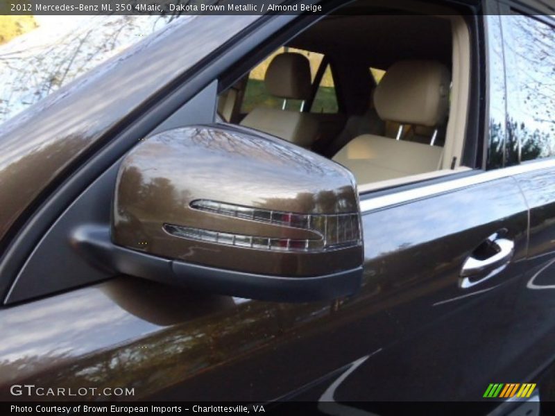 Dakota Brown Metallic / Almond Beige 2012 Mercedes-Benz ML 350 4Matic