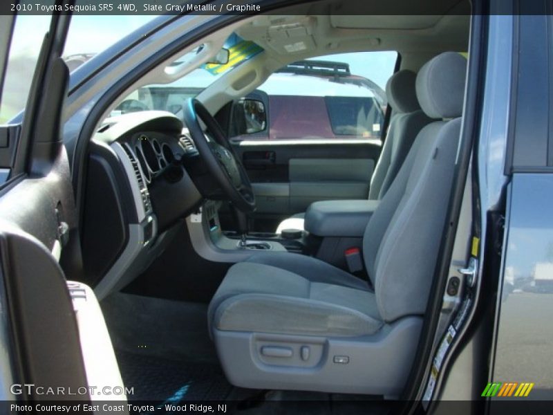 Slate Gray Metallic / Graphite 2010 Toyota Sequoia SR5 4WD