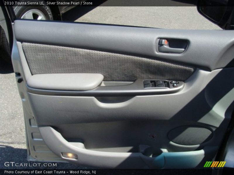 Silver Shadow Pearl / Stone 2010 Toyota Sienna LE