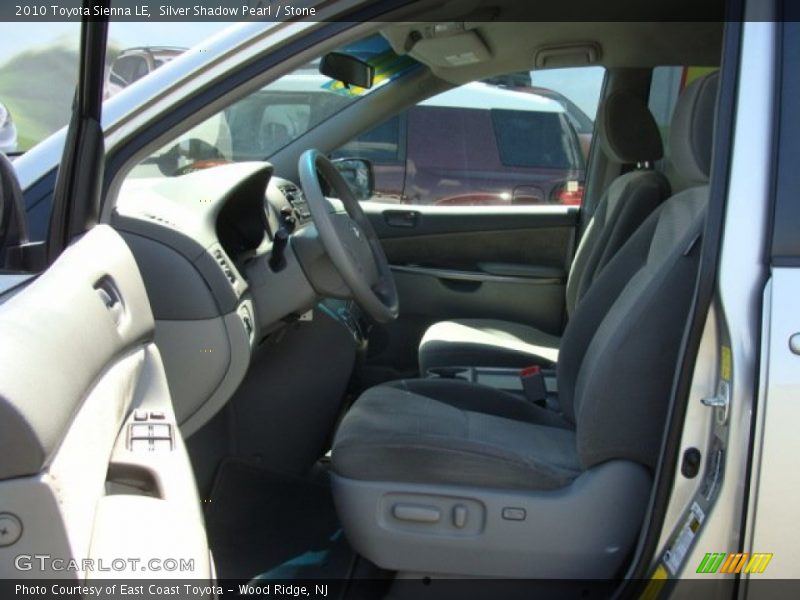 Silver Shadow Pearl / Stone 2010 Toyota Sienna LE