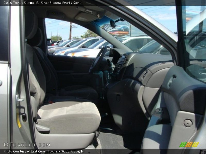 Silver Shadow Pearl / Stone 2010 Toyota Sienna LE
