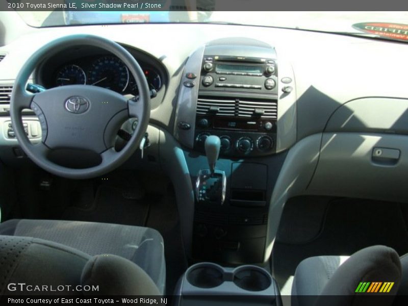 Silver Shadow Pearl / Stone 2010 Toyota Sienna LE