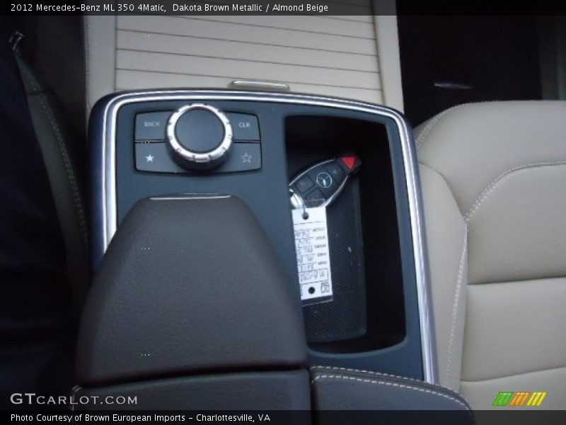Dakota Brown Metallic / Almond Beige 2012 Mercedes-Benz ML 350 4Matic