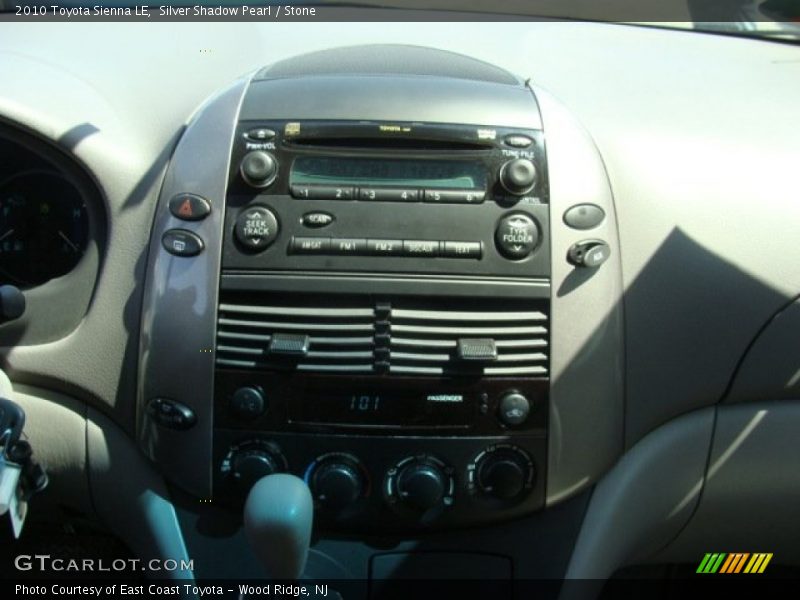 Silver Shadow Pearl / Stone 2010 Toyota Sienna LE