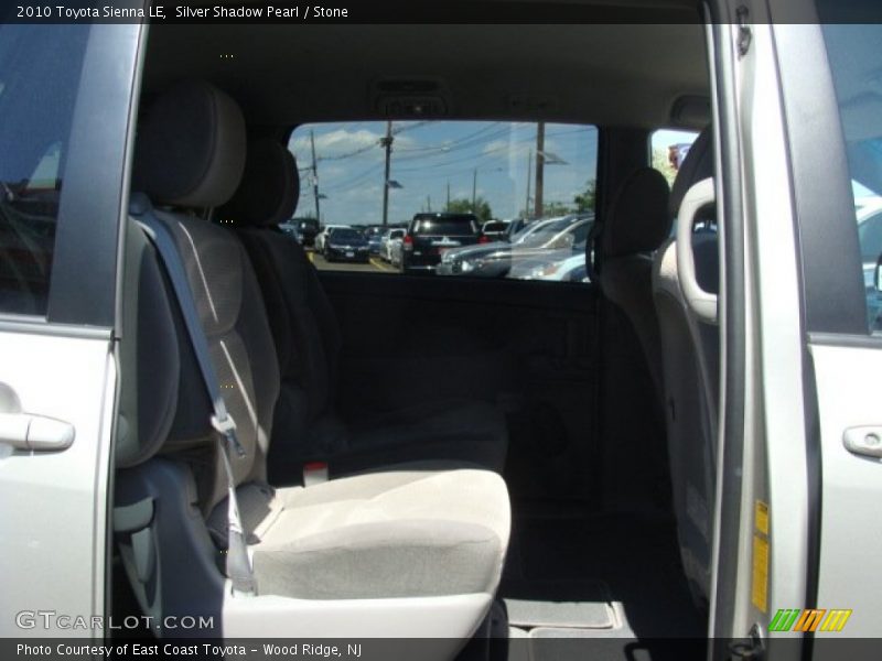 Silver Shadow Pearl / Stone 2010 Toyota Sienna LE