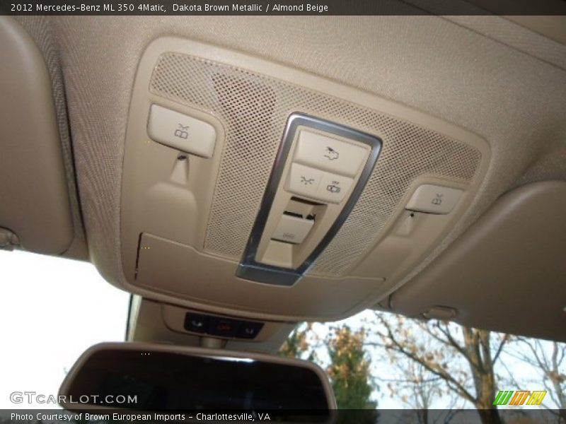 Dakota Brown Metallic / Almond Beige 2012 Mercedes-Benz ML 350 4Matic