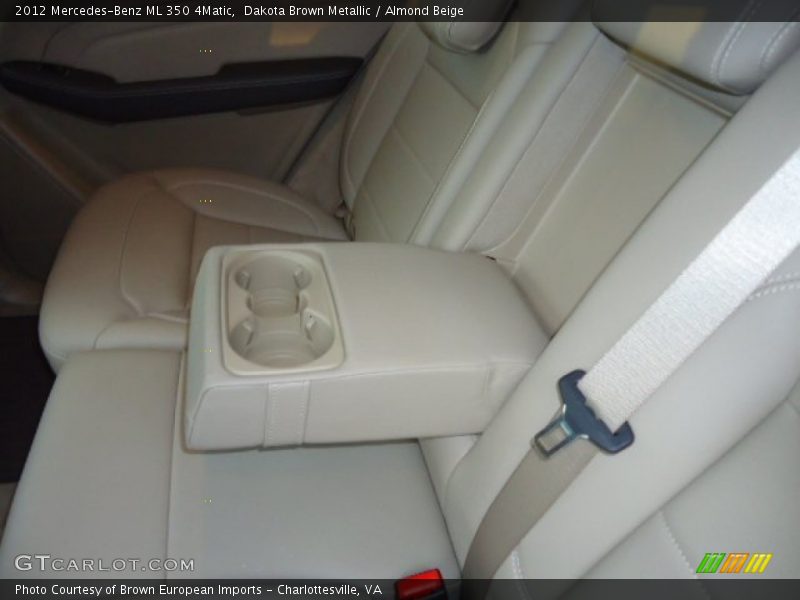 Dakota Brown Metallic / Almond Beige 2012 Mercedes-Benz ML 350 4Matic