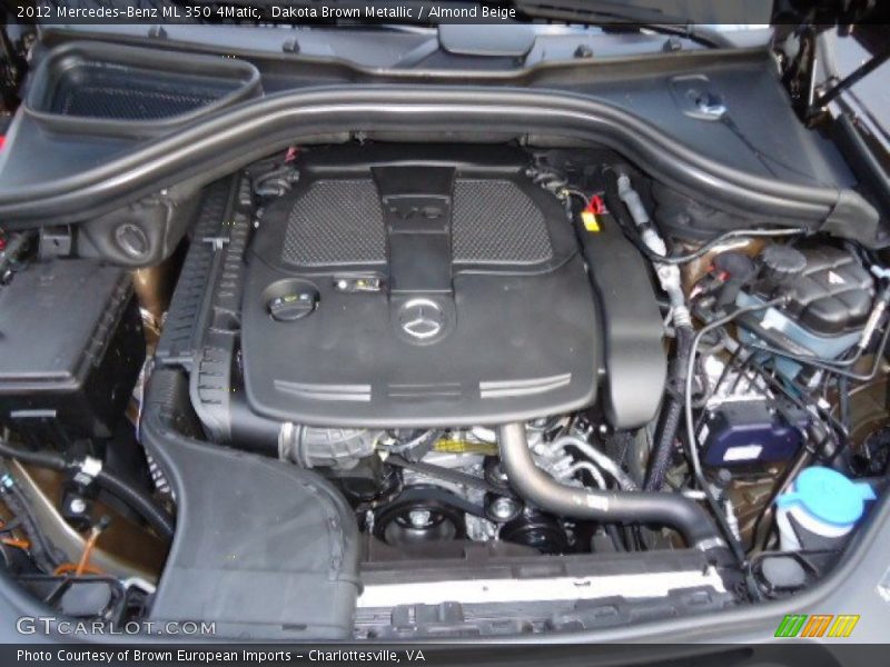 Dakota Brown Metallic / Almond Beige 2012 Mercedes-Benz ML 350 4Matic