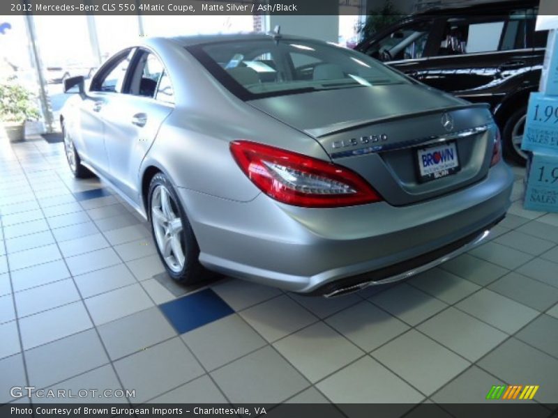  2012 CLS 550 4Matic Coupe Matte Silver