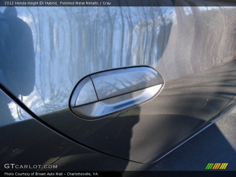 Polished Metal Metallic / Gray 2012 Honda Insight EX Hybrid