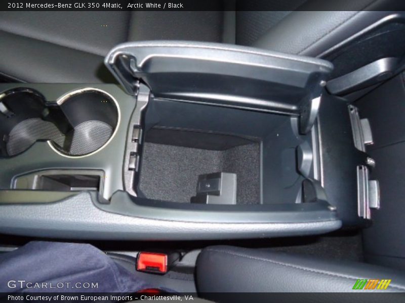Arctic White / Black 2012 Mercedes-Benz GLK 350 4Matic