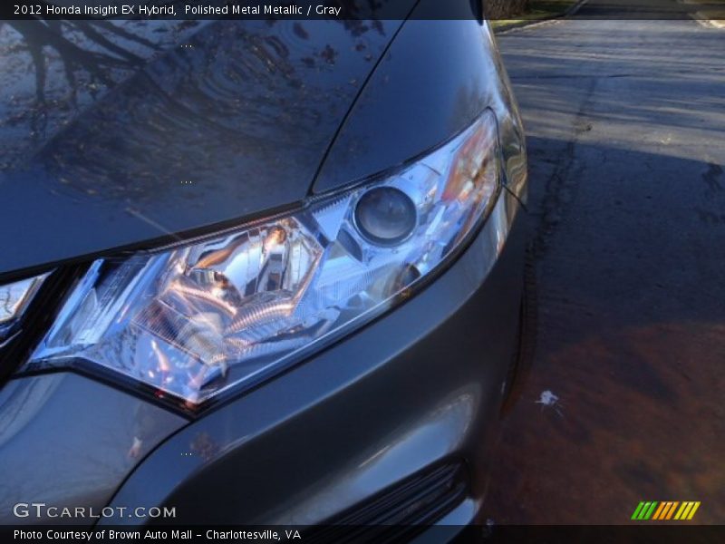 Polished Metal Metallic / Gray 2012 Honda Insight EX Hybrid