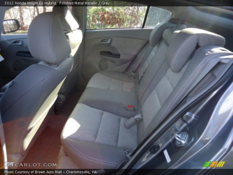 Polished Metal Metallic / Gray 2012 Honda Insight EX Hybrid