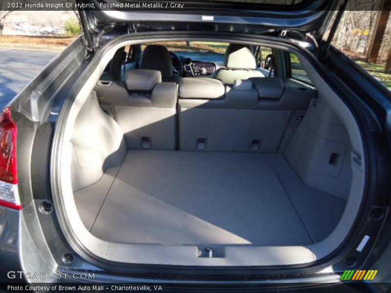 Polished Metal Metallic / Gray 2012 Honda Insight EX Hybrid