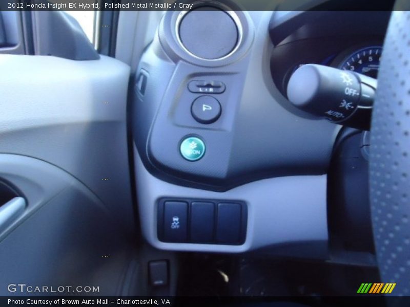 Polished Metal Metallic / Gray 2012 Honda Insight EX Hybrid