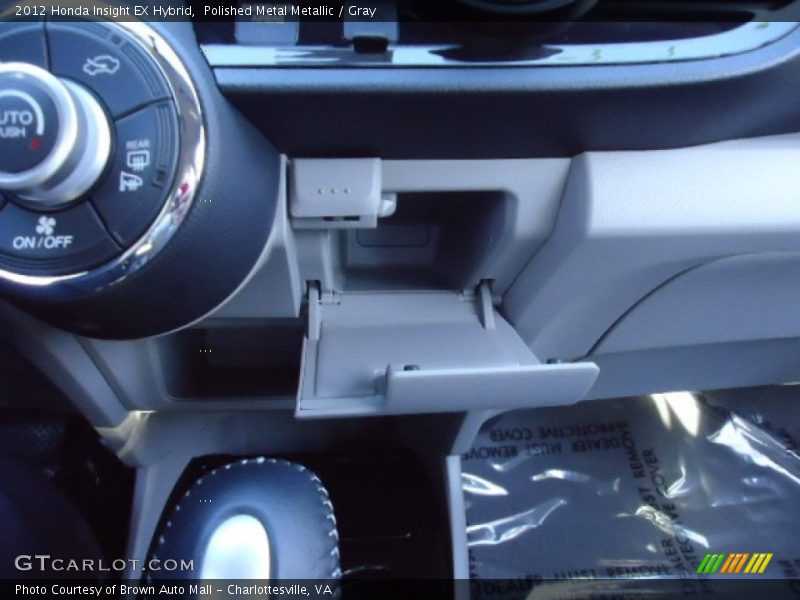 Polished Metal Metallic / Gray 2012 Honda Insight EX Hybrid