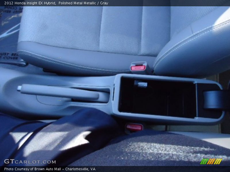 Polished Metal Metallic / Gray 2012 Honda Insight EX Hybrid