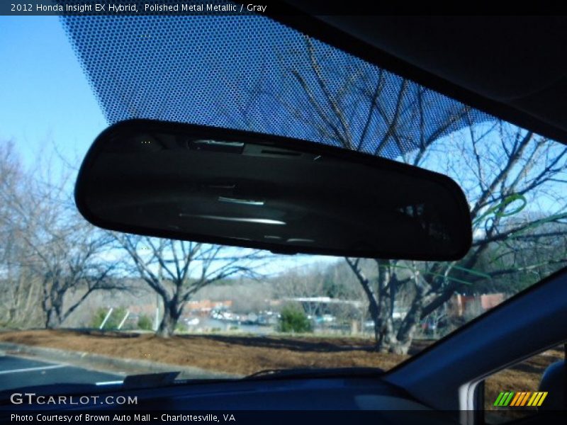 Polished Metal Metallic / Gray 2012 Honda Insight EX Hybrid