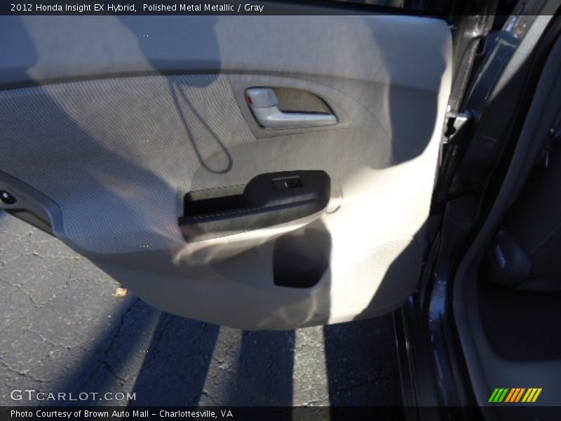 Polished Metal Metallic / Gray 2012 Honda Insight EX Hybrid
