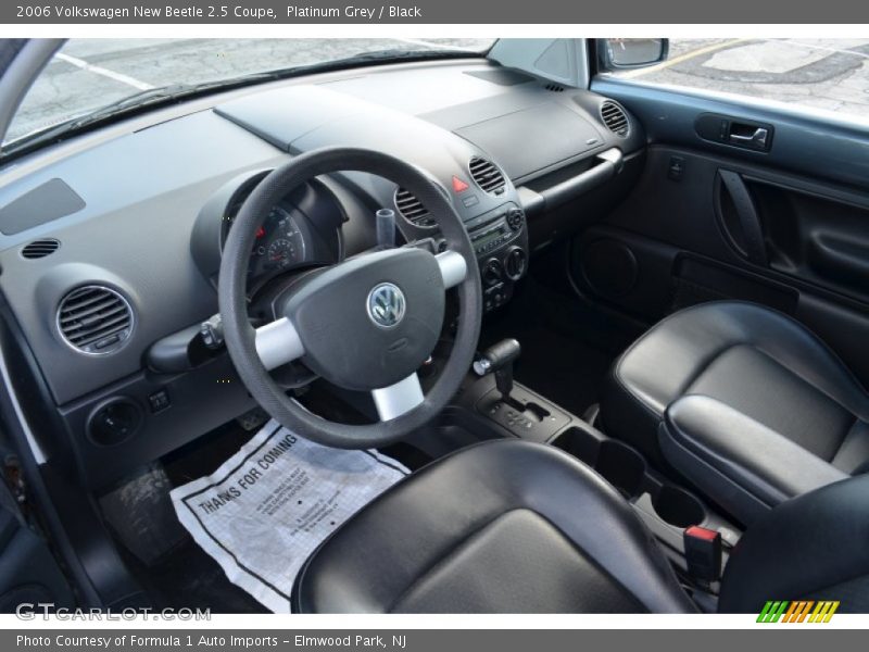 Platinum Grey / Black 2006 Volkswagen New Beetle 2.5 Coupe