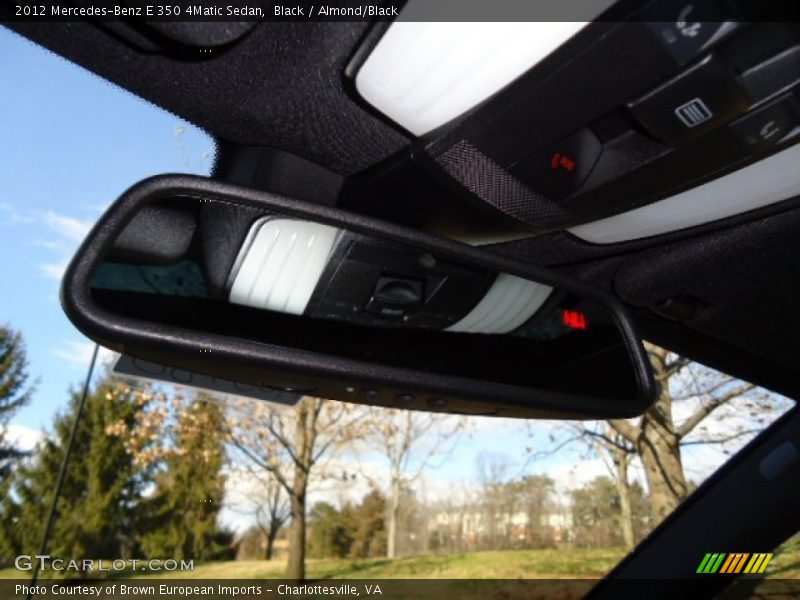Black / Almond/Black 2012 Mercedes-Benz E 350 4Matic Sedan