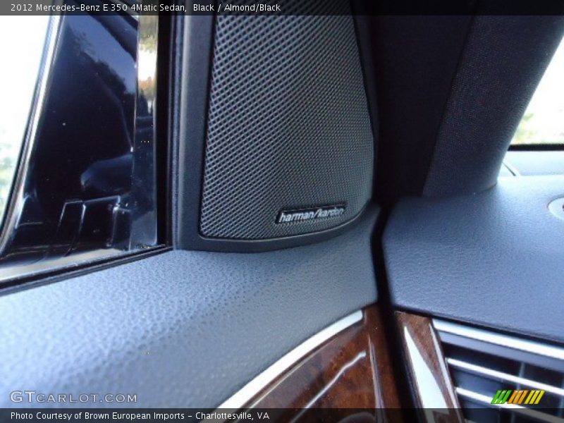 Black / Almond/Black 2012 Mercedes-Benz E 350 4Matic Sedan