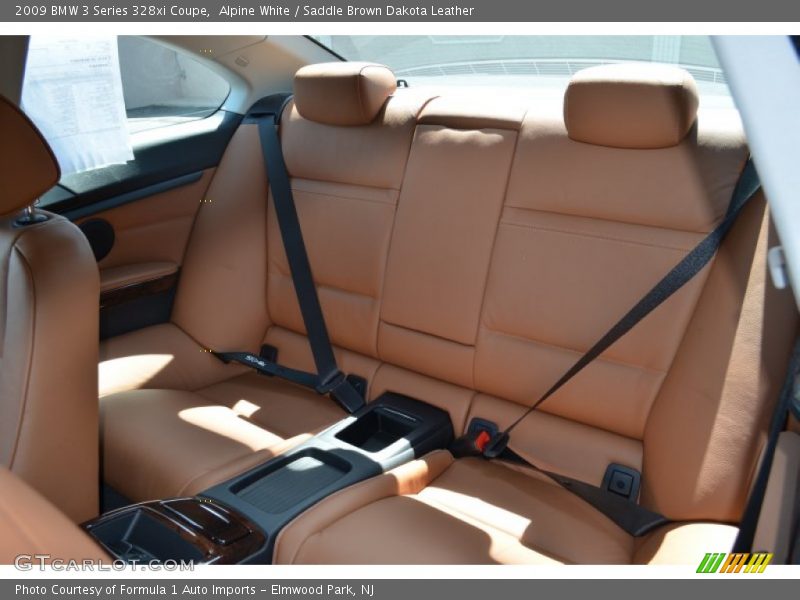 Alpine White / Saddle Brown Dakota Leather 2009 BMW 3 Series 328xi Coupe