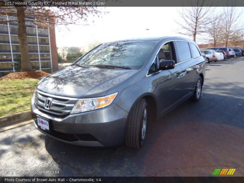 Polished Metal Metallic / Gray 2012 Honda Odyssey EX