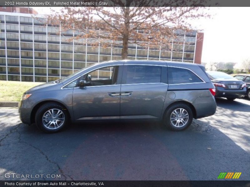 Polished Metal Metallic / Gray 2012 Honda Odyssey EX