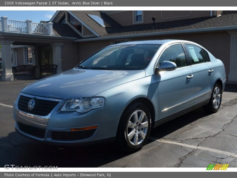 Arctic Blue Silver / Black 2006 Volkswagen Passat 2.0T Sedan