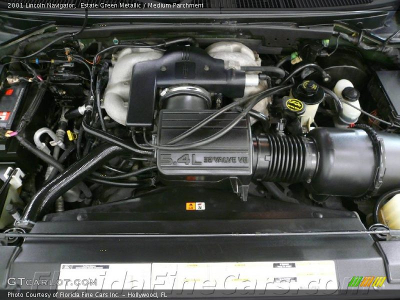 Estate Green Metallic / Medium Parchment 2001 Lincoln Navigator