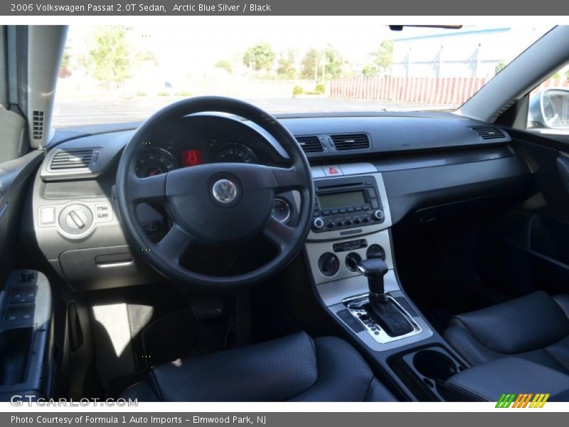 Arctic Blue Silver / Black 2006 Volkswagen Passat 2.0T Sedan