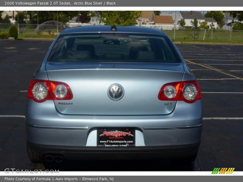 Arctic Blue Silver / Black 2006 Volkswagen Passat 2.0T Sedan