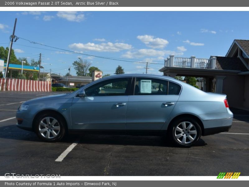 Arctic Blue Silver / Black 2006 Volkswagen Passat 2.0T Sedan