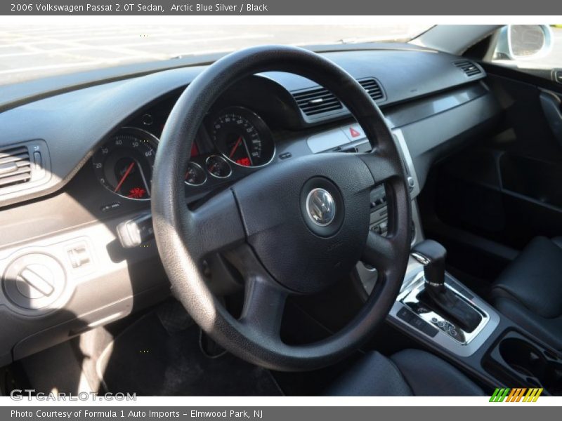 Arctic Blue Silver / Black 2006 Volkswagen Passat 2.0T Sedan