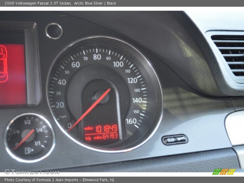Arctic Blue Silver / Black 2006 Volkswagen Passat 2.0T Sedan