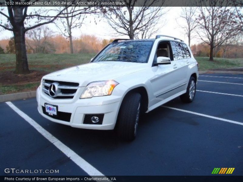 Arctic White / Almond/Black 2012 Mercedes-Benz GLK 350 4Matic