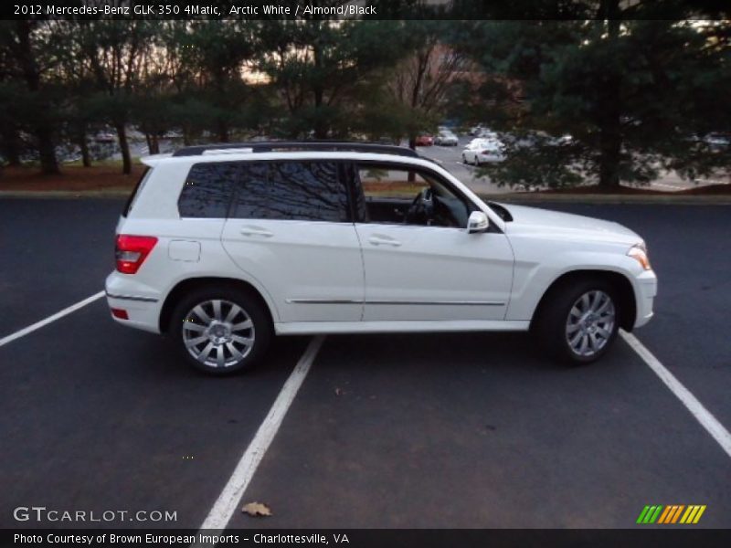 Arctic White / Almond/Black 2012 Mercedes-Benz GLK 350 4Matic